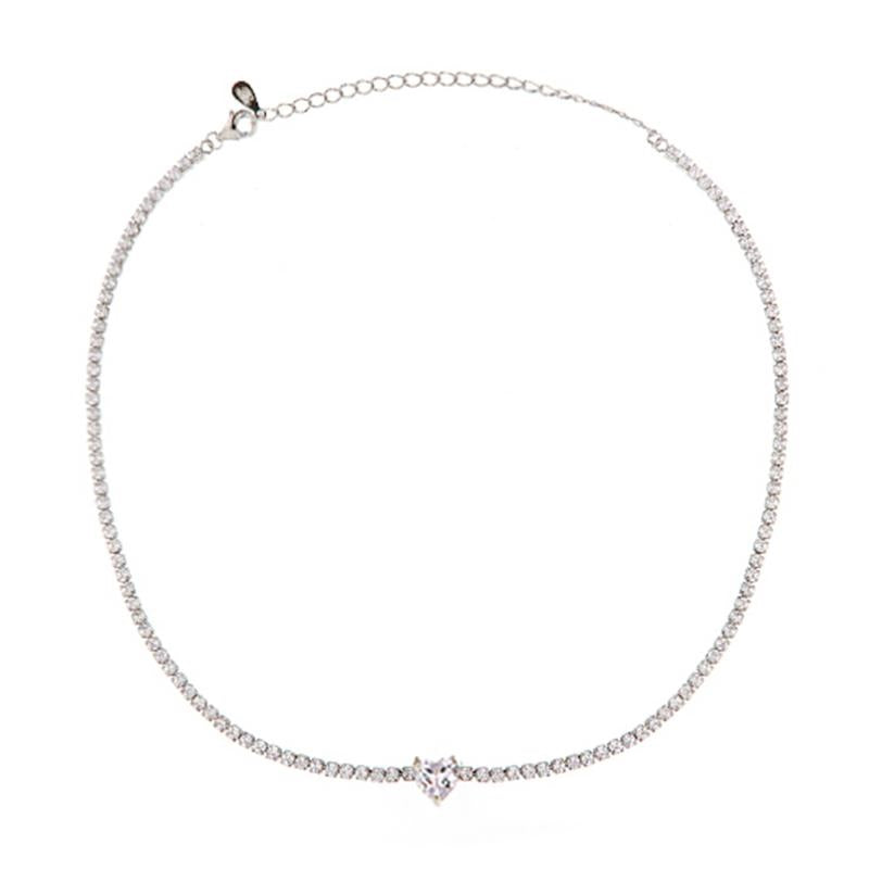 CL ZIRCONI E PIETRA CUORE BIANCA