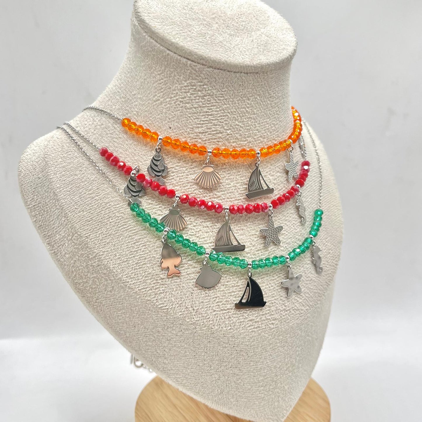 CL PERLINE E CHARM ESTATE PENDENTI