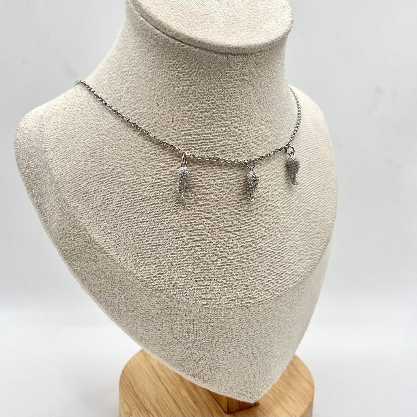 CL 3 CORNI CON ZIRCONI PENDENTI