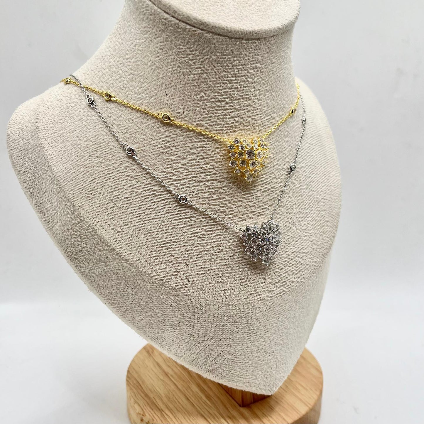 CL CIPOLLINE E CUORE CON ZIRCONI