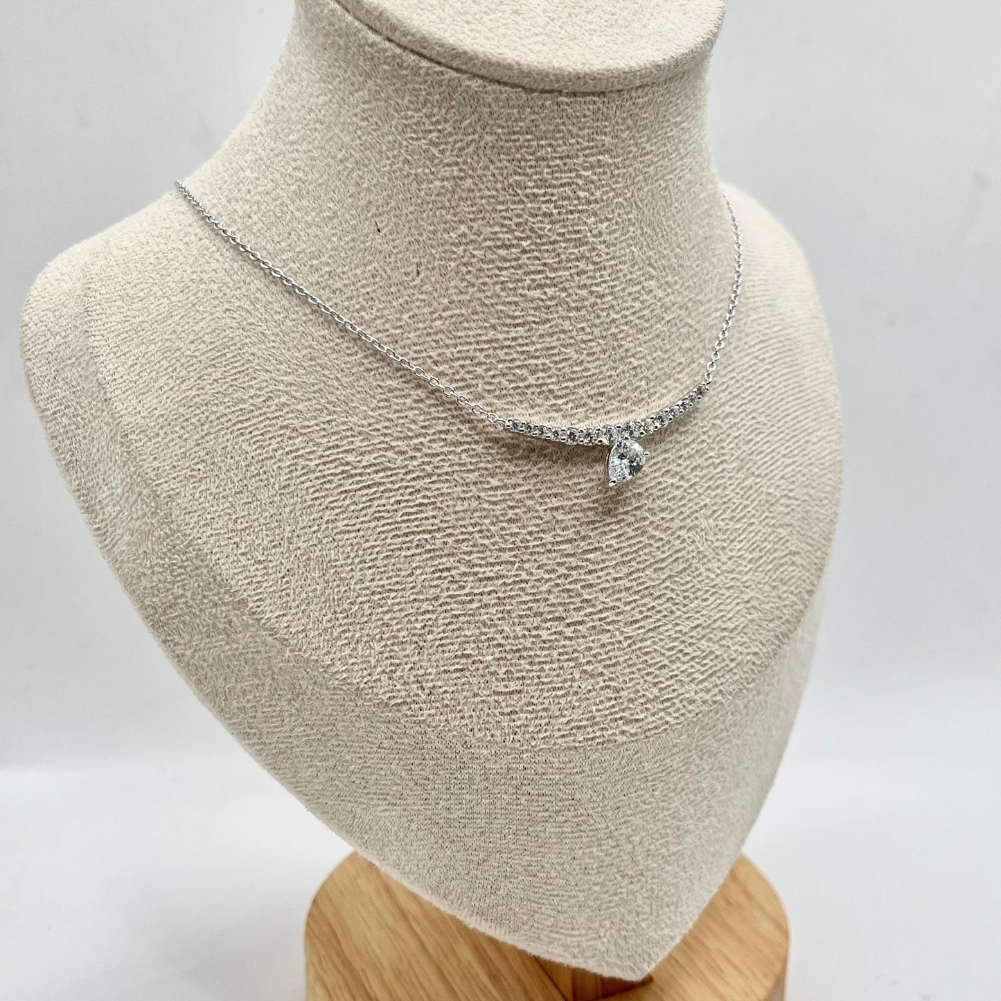 CL ARCHETTO ZIRCONI E CUORE PENDENTE