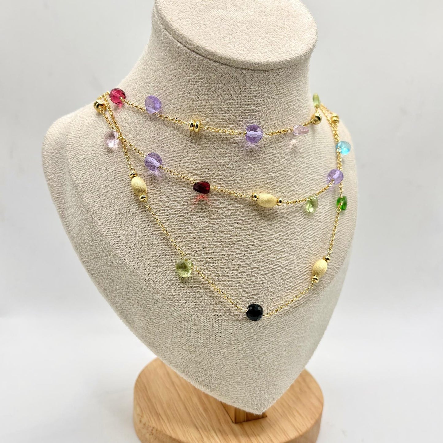 CL 3 FILI PTR COL PENDENTI E SFERE SATINATE