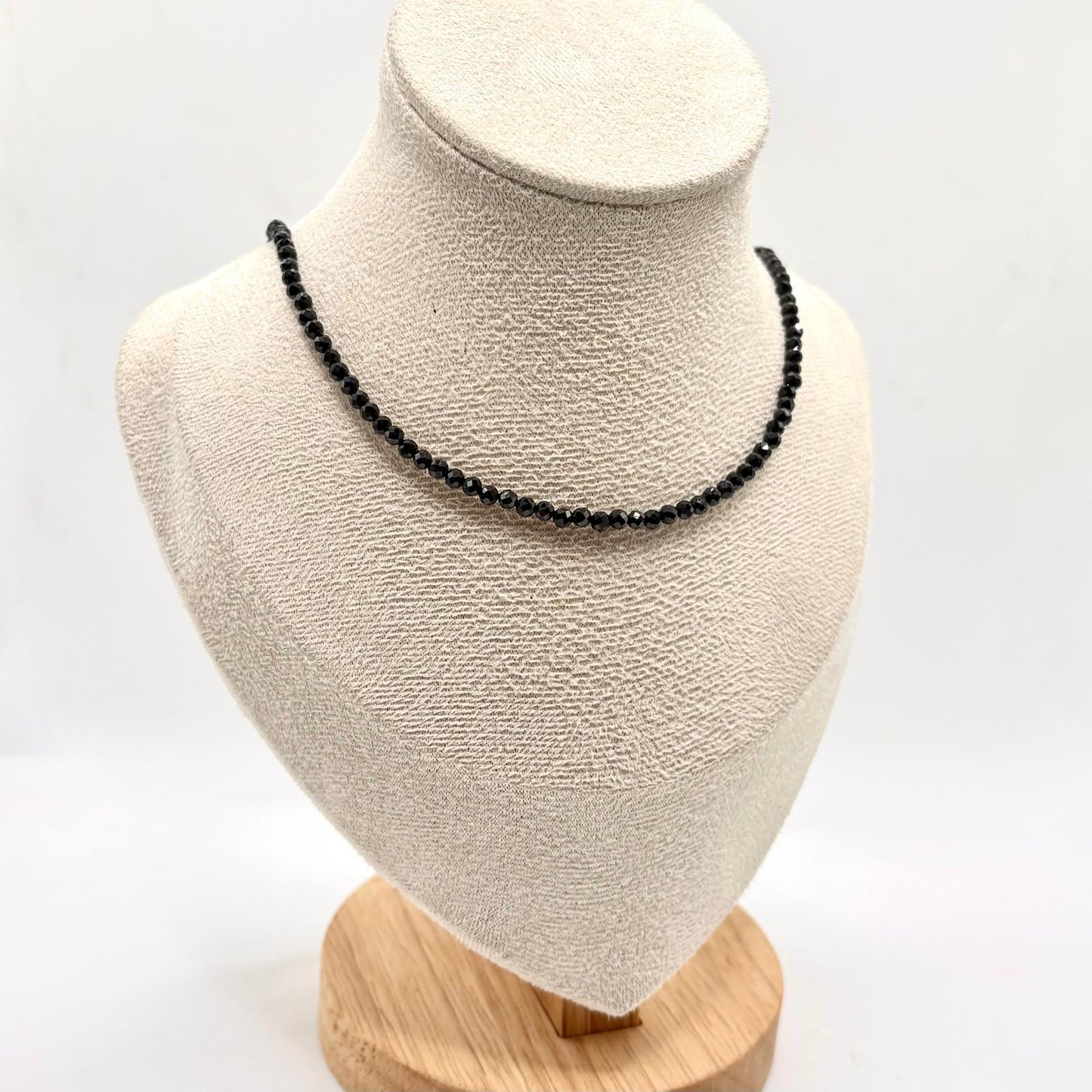 CL PERLINE NERE 45 CM 3 MM