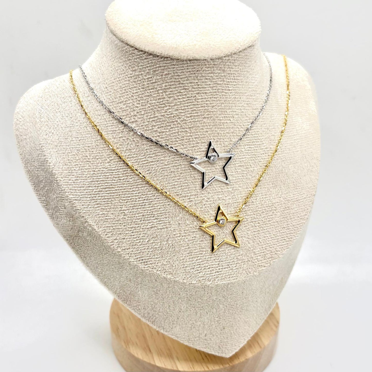 CL STELLA FILO LISCIA CON ZIRCONE