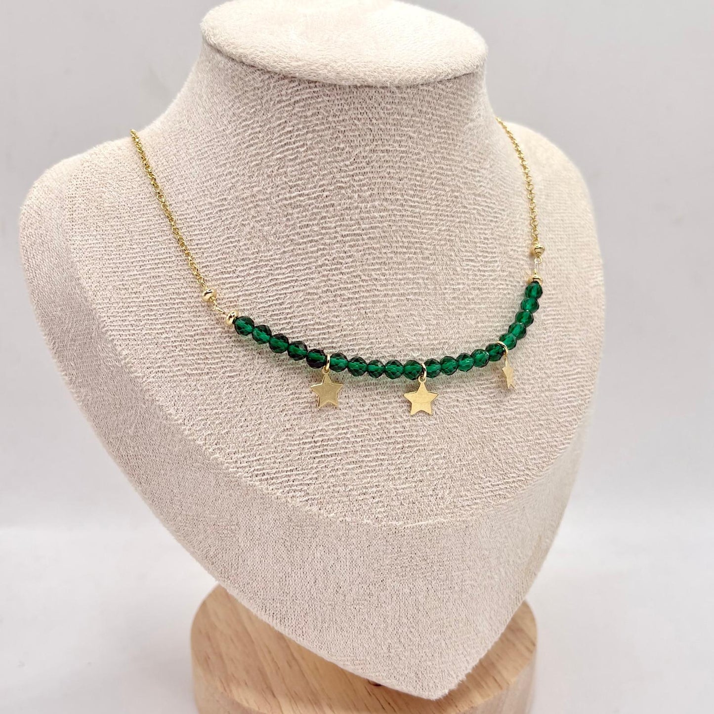 CL SEMI RIGIDA PERLINE E CHARM STELLA