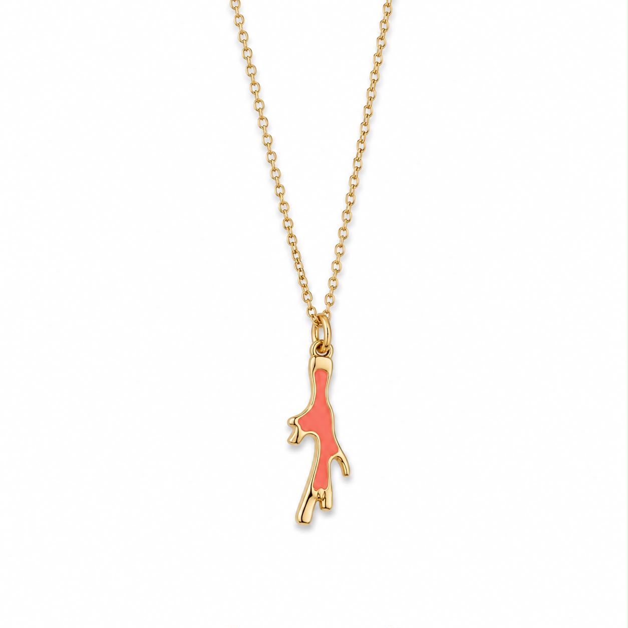 CL CORALLO PENDENTE SMALTO