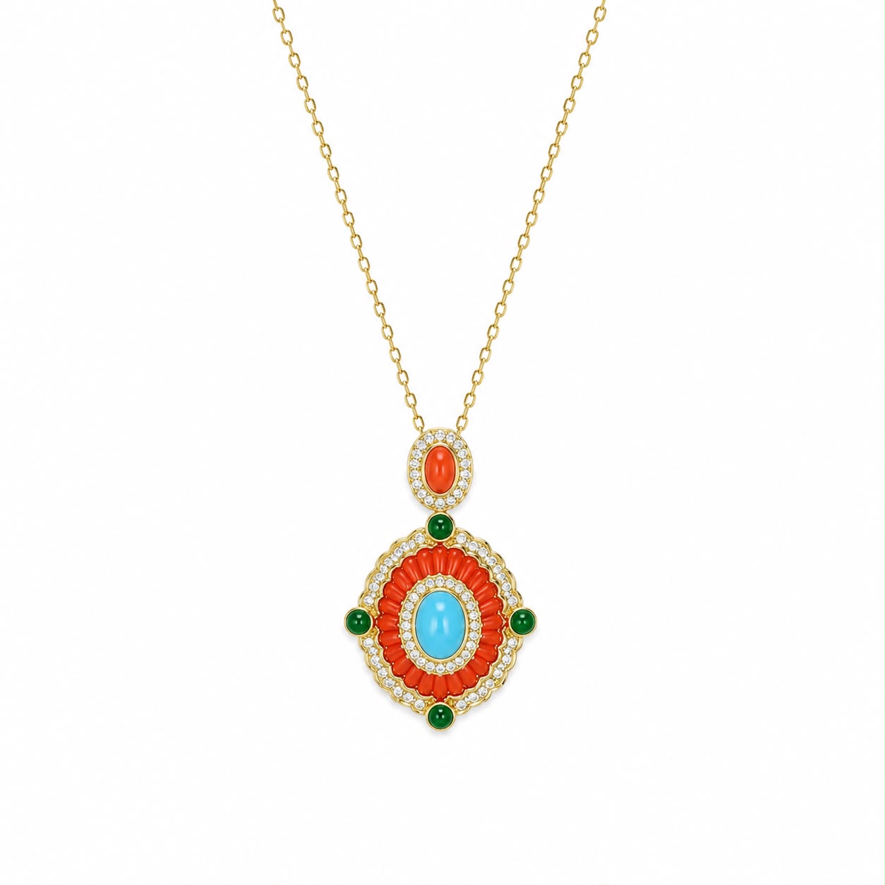 CL BRONZO PENDENTE SMALTO