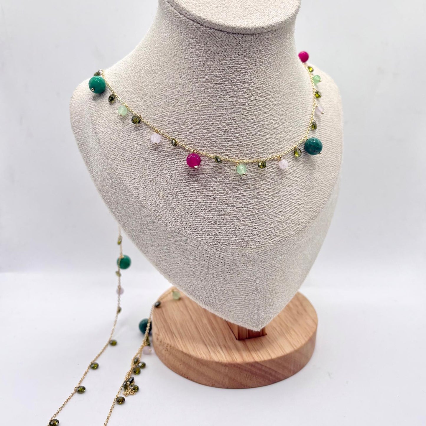 CL LUNGA PERLINE COLORATE