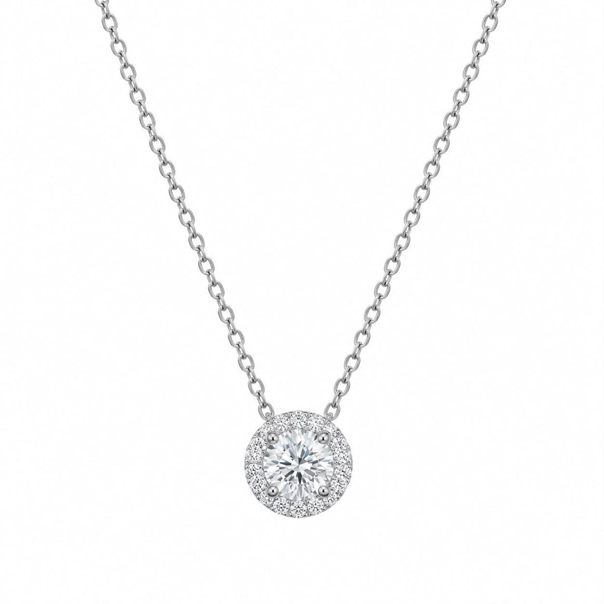 CL MOISSANITE PUNTO LUCE TONDO ZIRCONI
