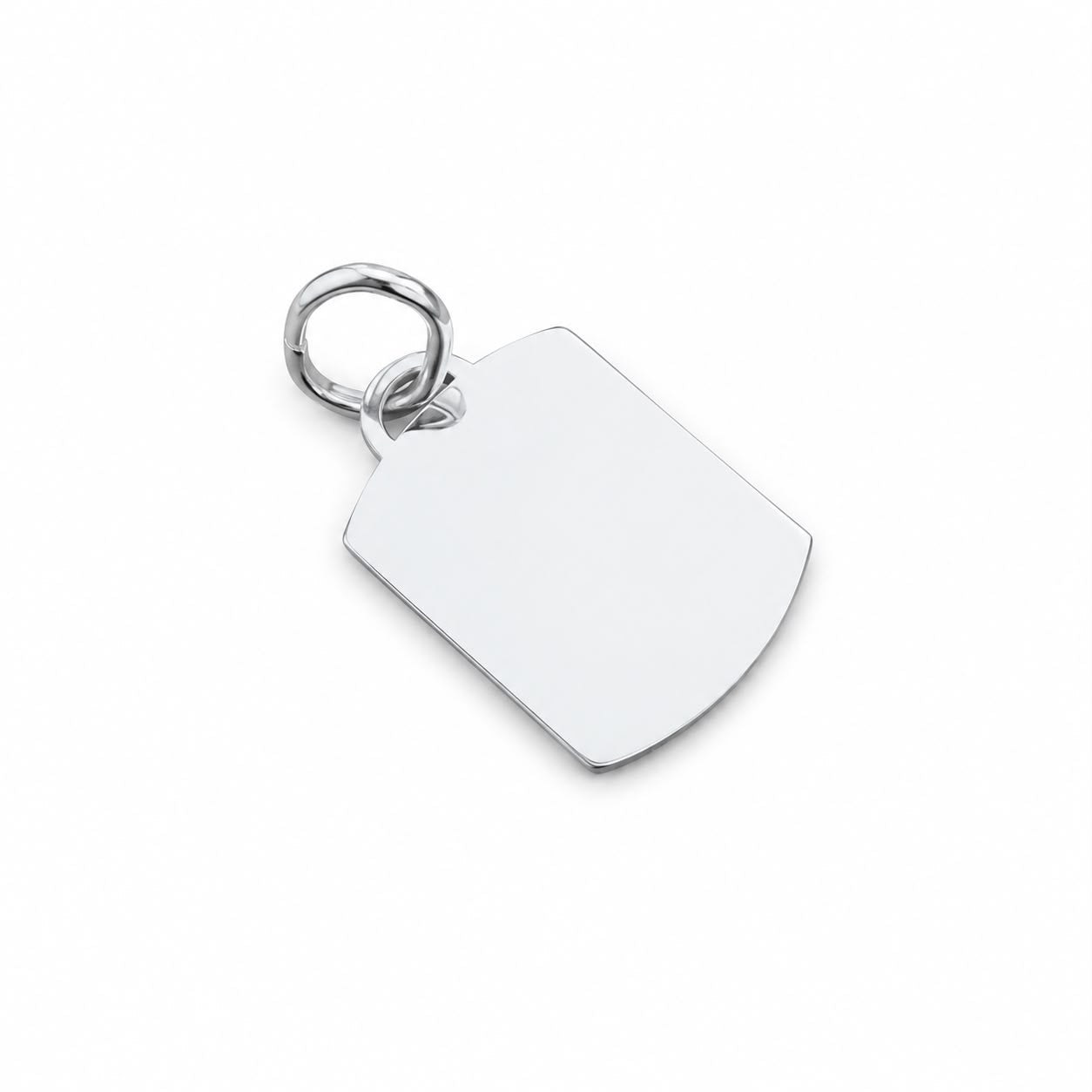 CN TARGA LISCIA RETTANGOLARE 1,2X 1,7 CM