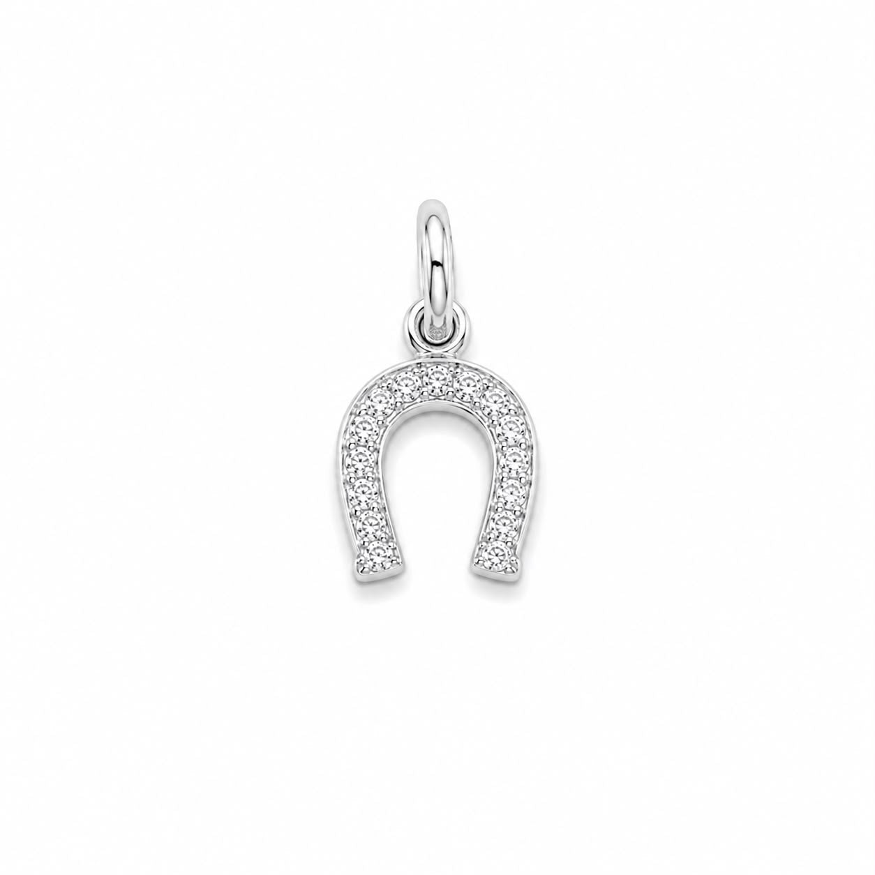CN FERRO DI CAVALLO ZIRCONI 6X6 MM