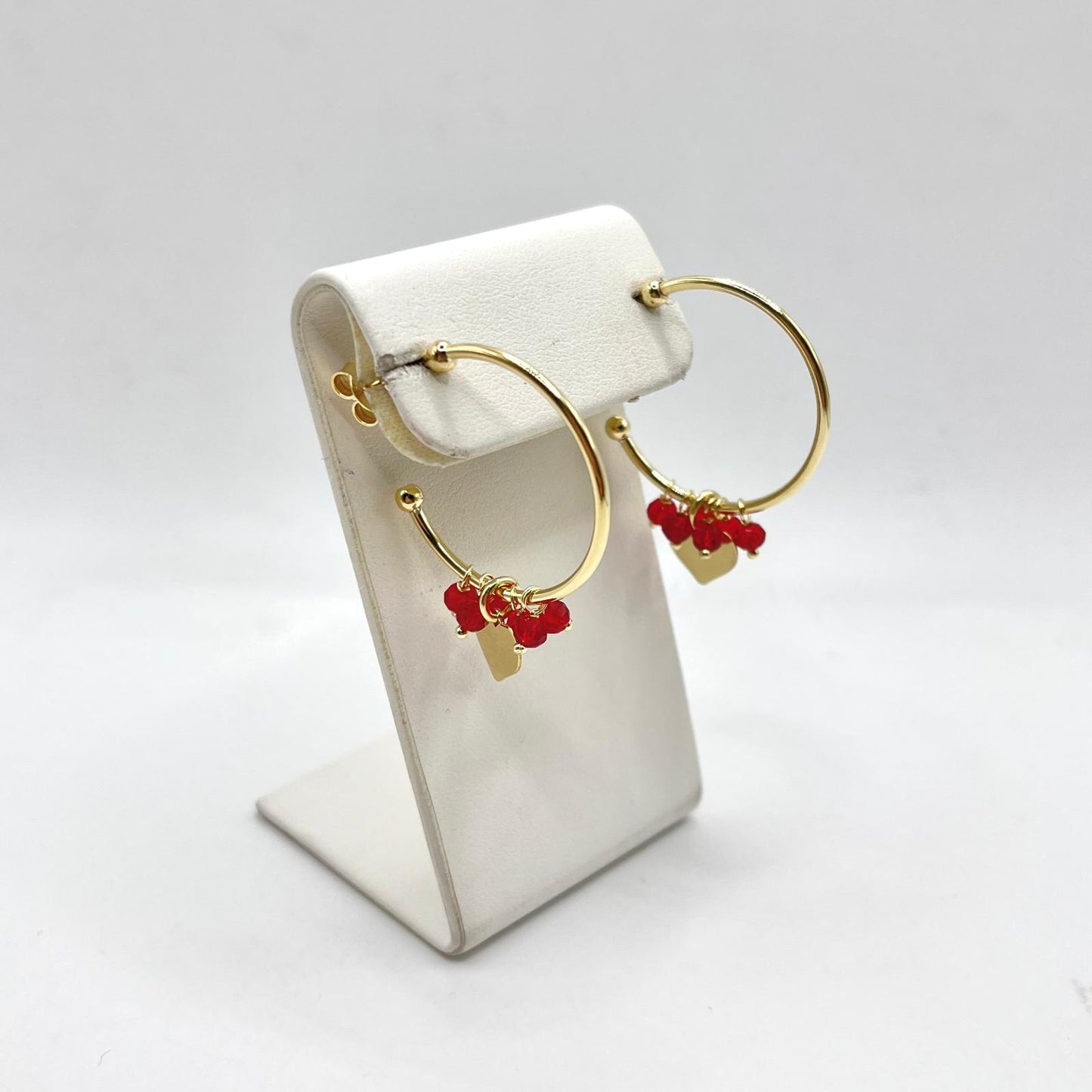 COR CON PERLINE PENDENTI E CUORE