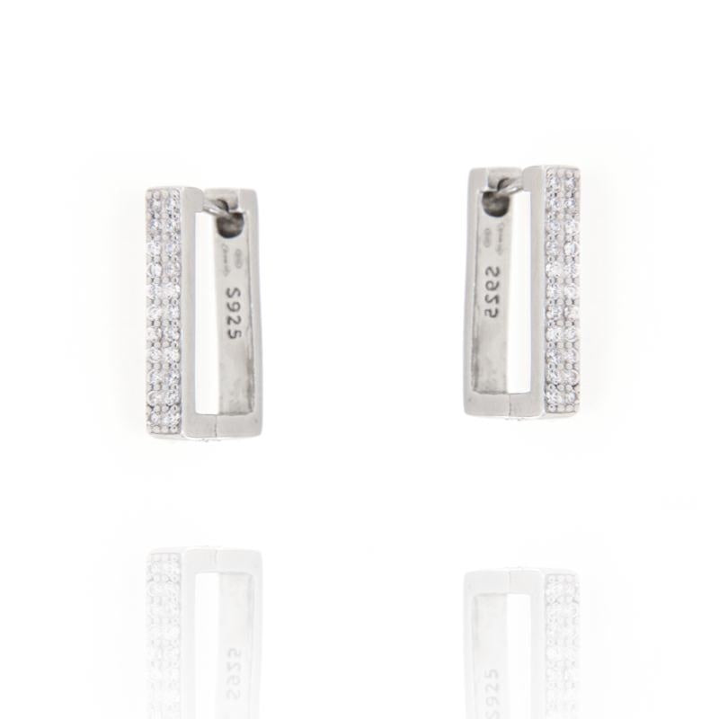 COR RETTANGOLO ZIRCONI 2,5 MM 1,1 CM