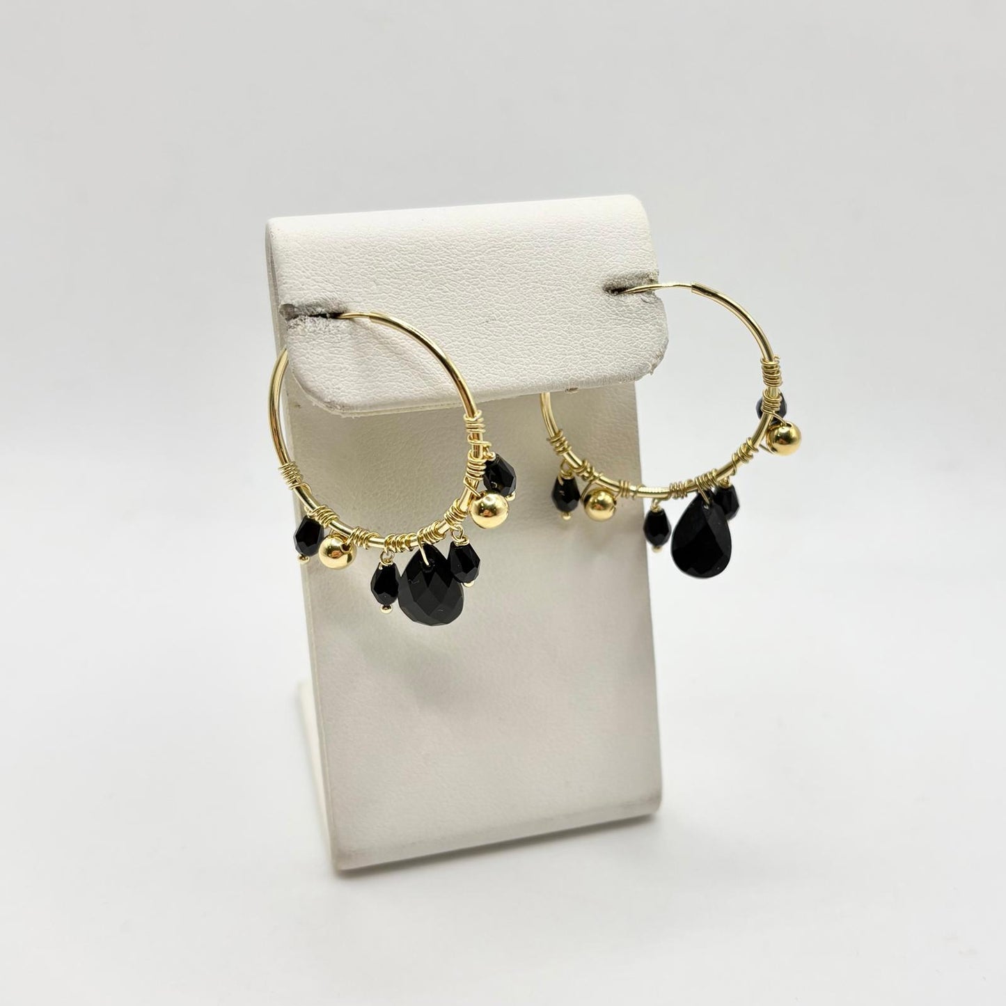 COR LISCIO 2,7 CM CON PENDENTI NERI