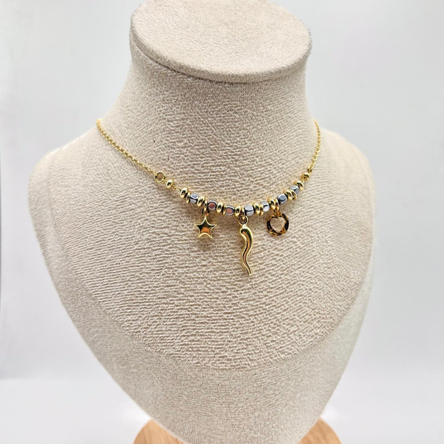 CL DADINI CORNO E STELLA + LASTRA CUORE