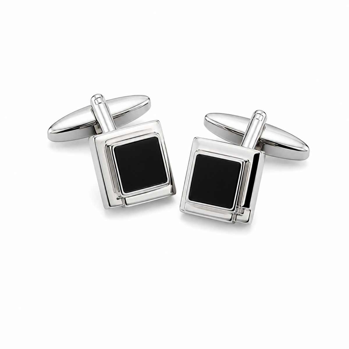 GEMELLI TRE ROMBI CON ONICE NERO