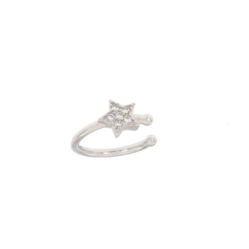 EARCUFF CON STELLA ZIRCONI