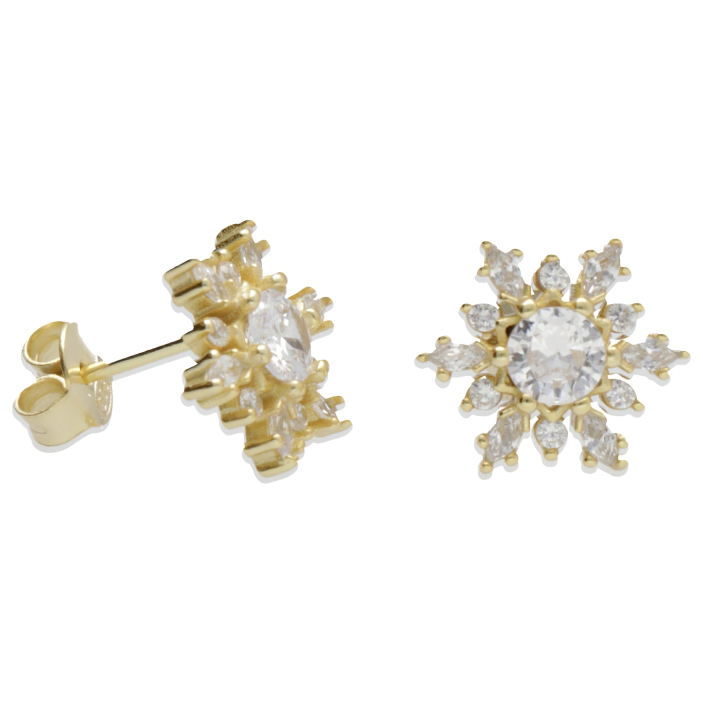 OR FIOCCO DI NEVE ZIRCONI