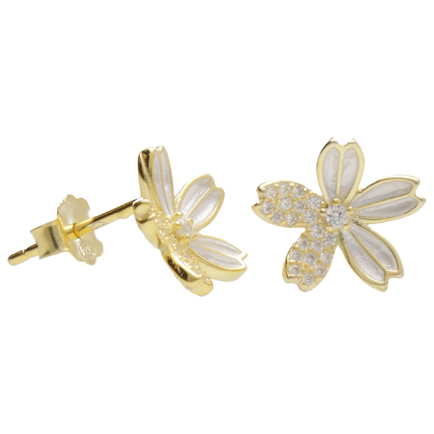 OR FIORE SMALTO E ZIRCONI