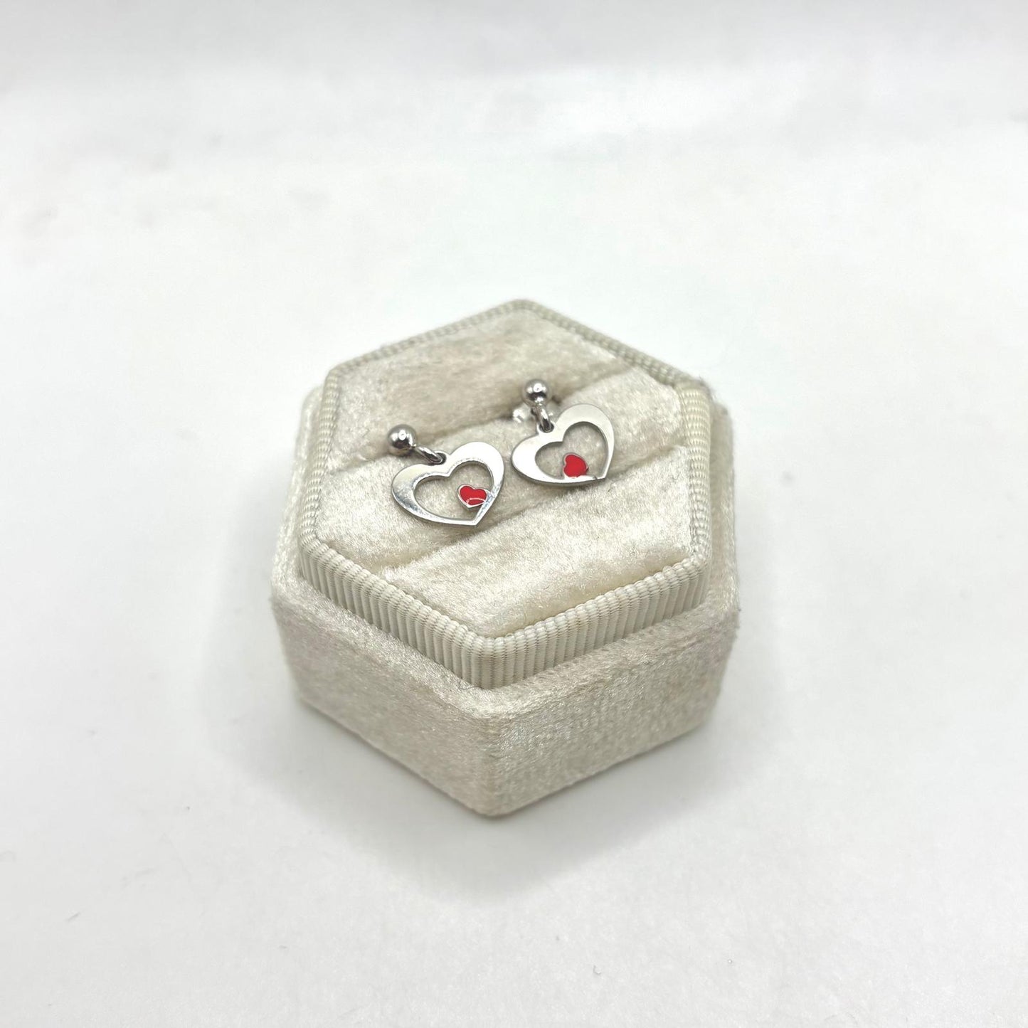 ORB CUORE FILO CON CUORE SMALTO PEND
