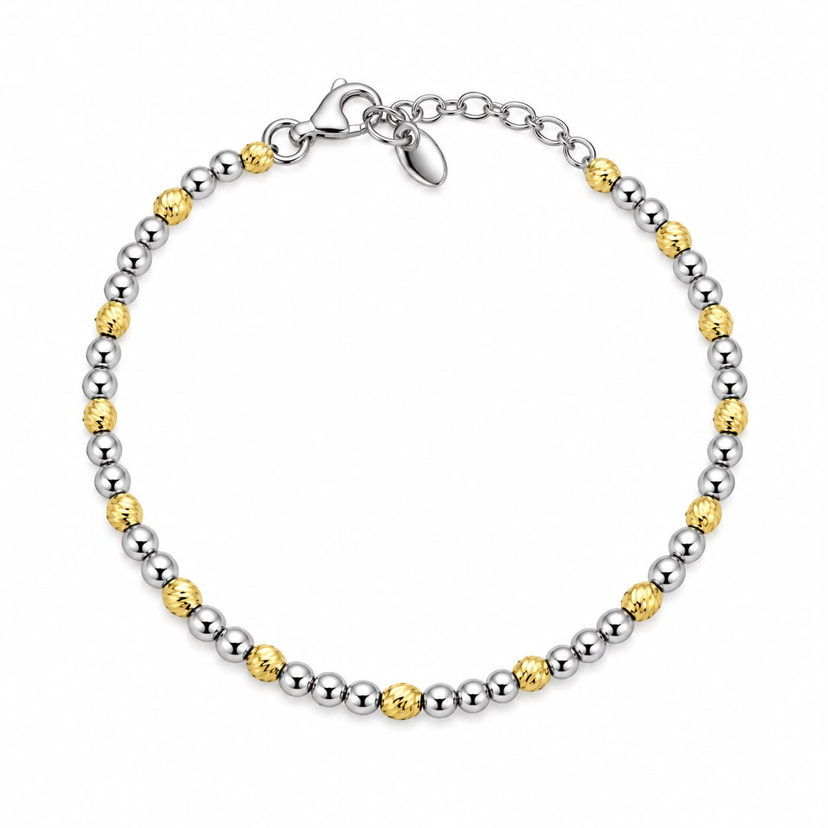 BR PALLINE LISCE E DIAMANTATE GIALLE 3MM