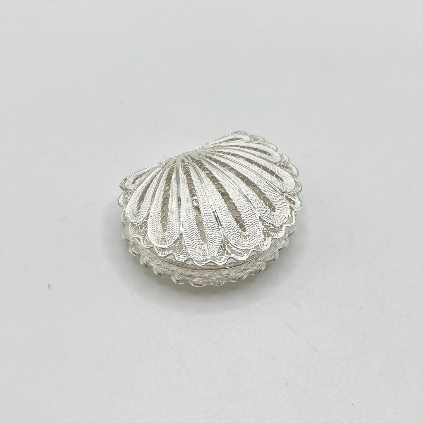 PORTAPILLOLE FILIGRANA CONCHIGLIA 4 X 3 CM