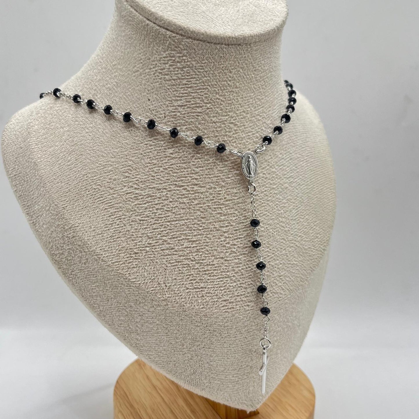 RS COLLANA CROCE E MADONNA