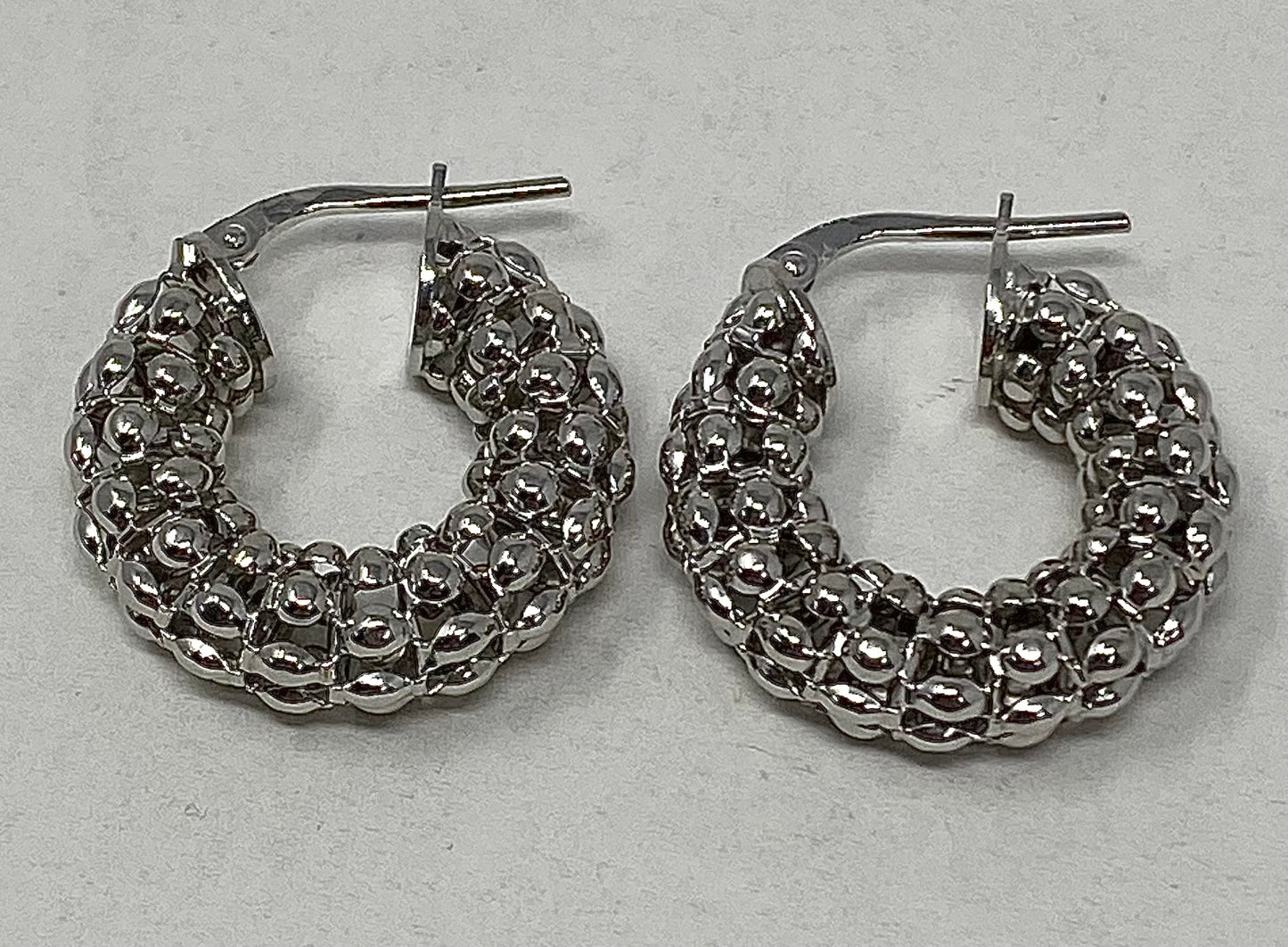 ORECCHINO MAGLIA COREANA 1.2CM DIAM