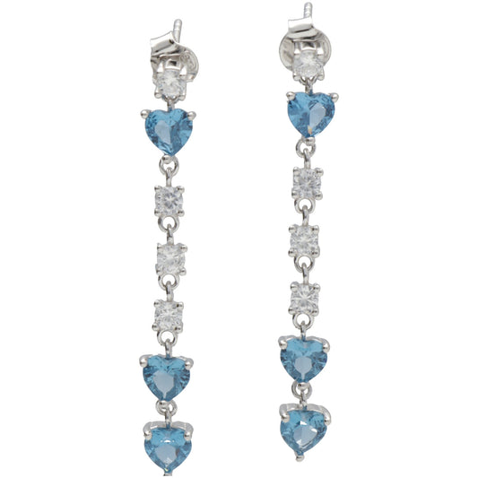 OR LUNGO CON ZIRC + PIETRE CUORE