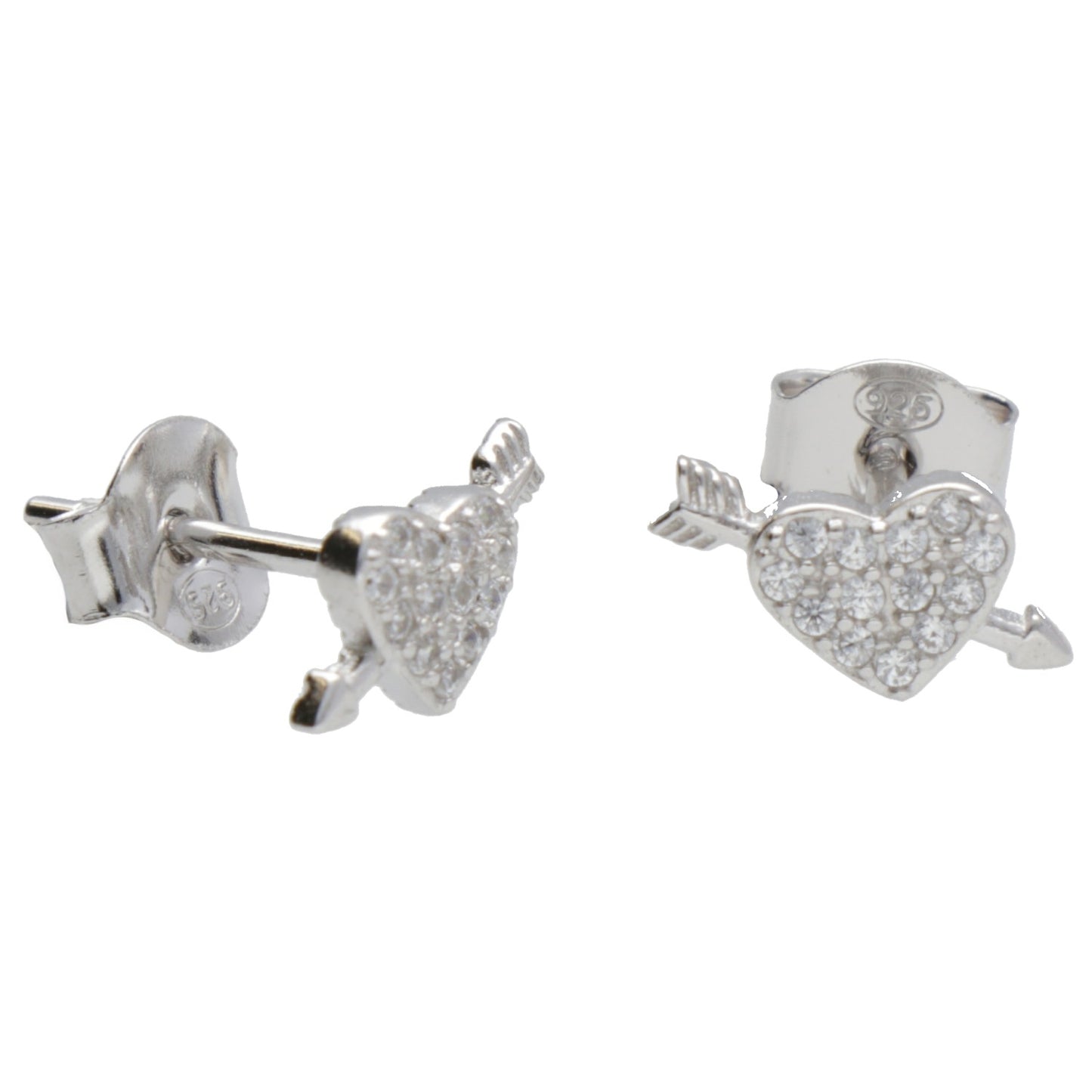 OR CUORE CON FRECCIA CON ZIRC