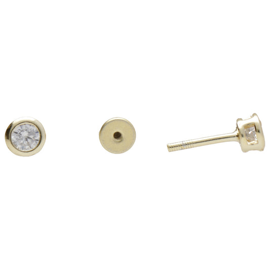 PIERCING CIPOLLINA 4MM CHIUSURA A VITE