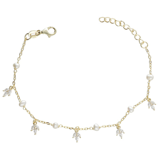 BR CON PERLE + ELE PEND PIETRE