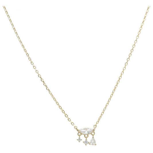 CL CON PIETRA CENTRALE CON PENDENTI