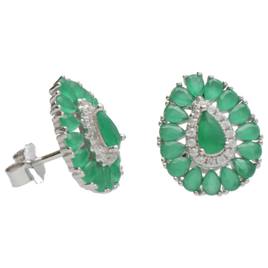 OR A GOCCIA CON PIETRE COLORATE