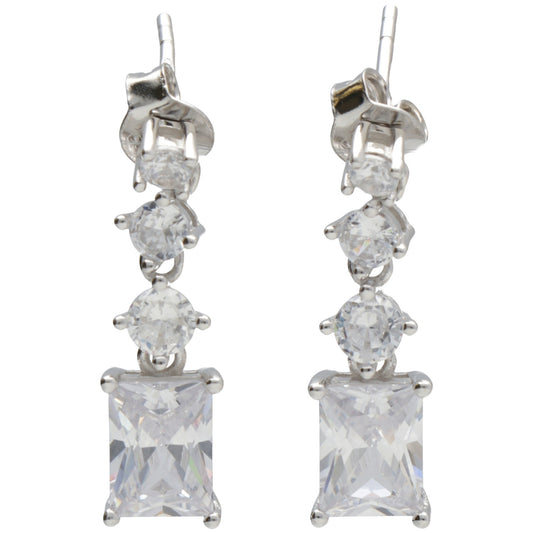 OR PEND CON PIETRE QUADRATE