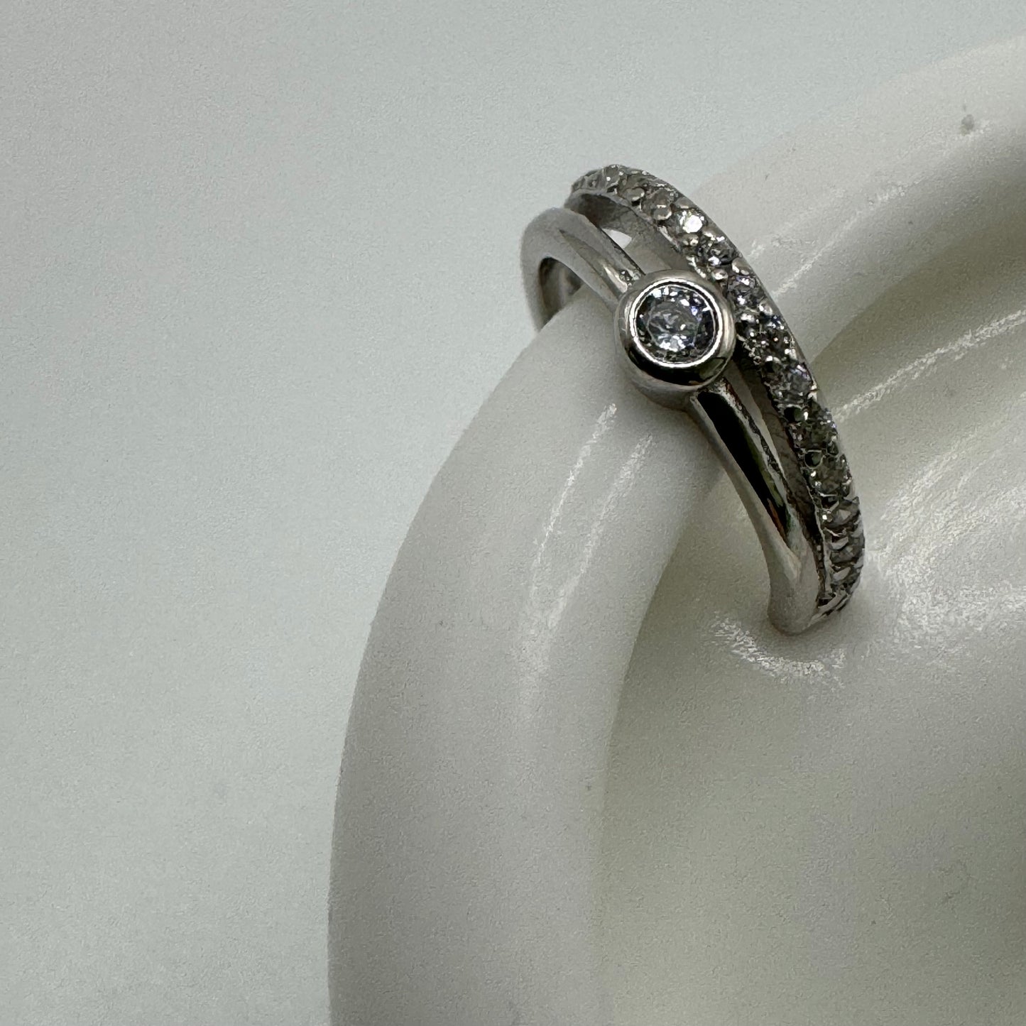 EARCUFF ZIRCONI E ZIRCONE CIPOLLINA
