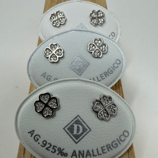 ORECCHINI QUADRIFOGLIO