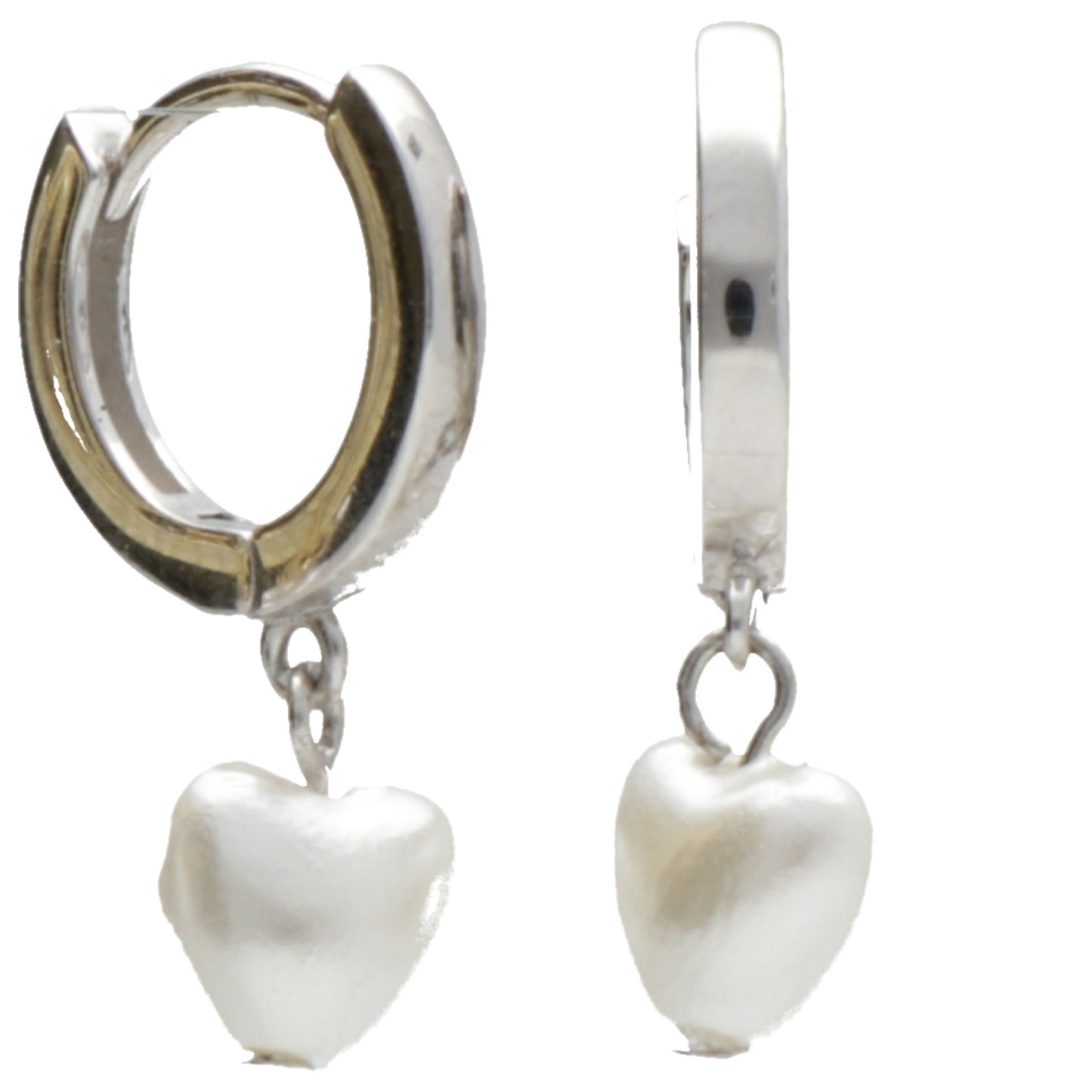 CERCHIETTO CUORE PERLA