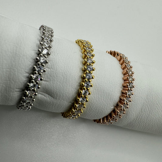 ANELLO VERETTA ZIRC 3MM