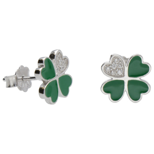 OR QUADRIFOGLIO SMALT ZIRC