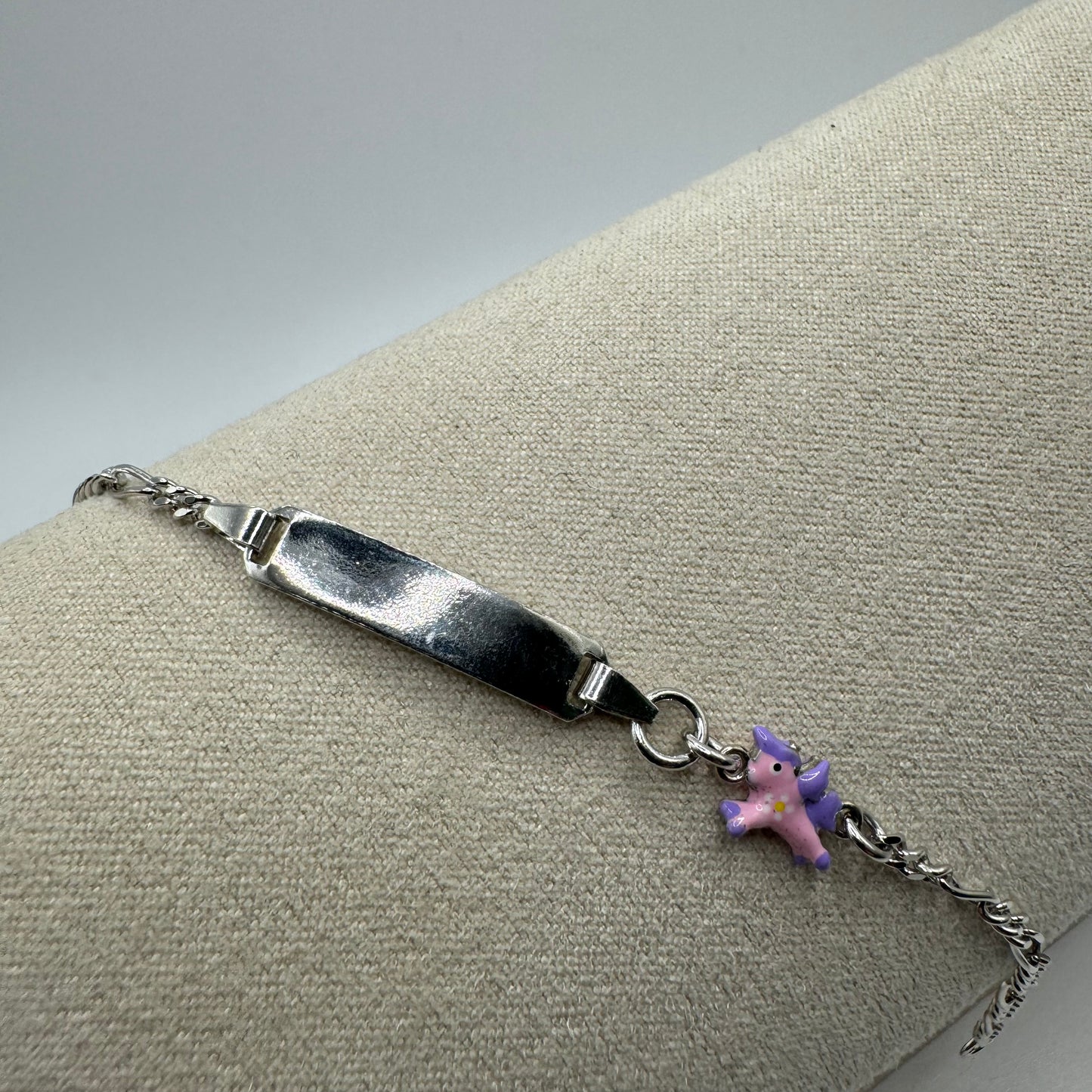 BR TARGHETTA UNICORNO SMLT