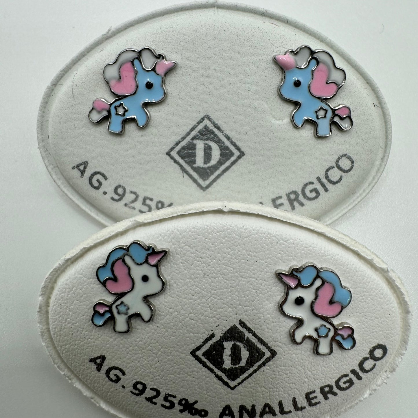 OR BIMBA UNICORNO SMALTATO