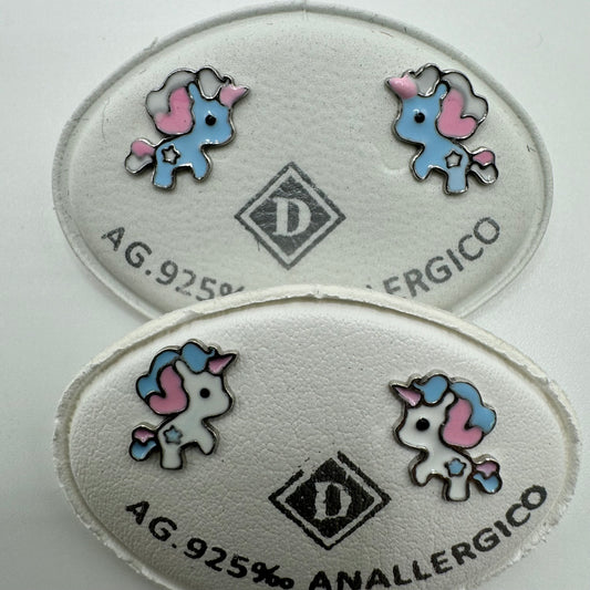 OR BIMBA UNICORNO SMALTATO