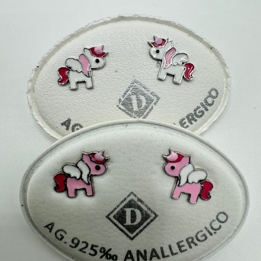 OR BIMBA UNICORNO SMALTATO