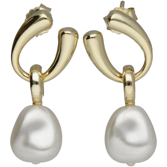 OR FERRO DI CAVALLO PEND PERLA