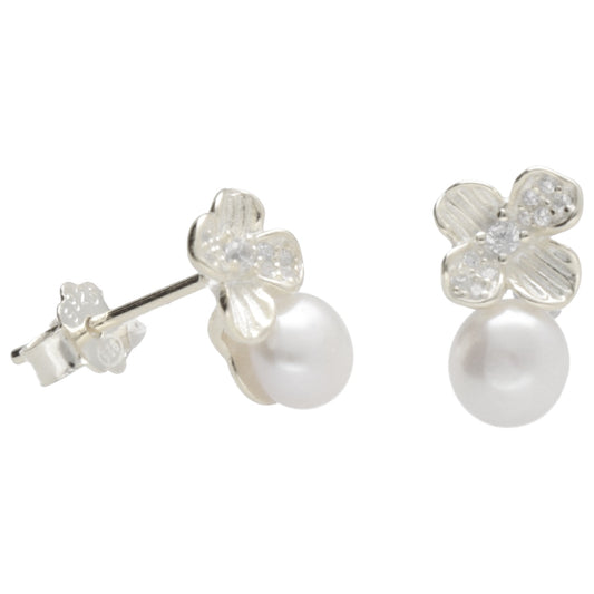 OR FIORE ZIRC E PERLA