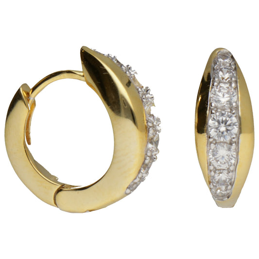 SCATTINI CON ZIRCONI CENTRALI 15MM