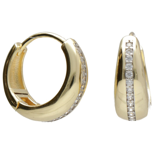 SCATTINI CON ZIRCONI CENTRALI 16MM