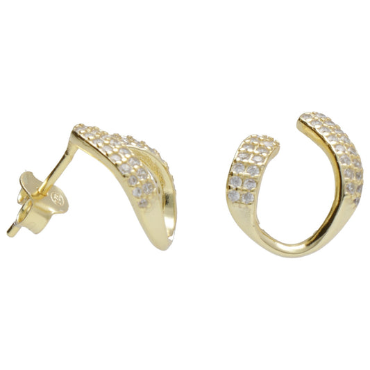 OR GOCCIA APERTA CON ZIRCONI