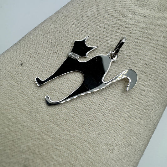 CN GATTO CON ZIRCONI